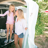 Blue Car Cabana™ Changing Room + Sandbags Bundle